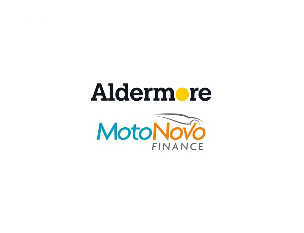 Aldermore and MotoNovo Finance logos